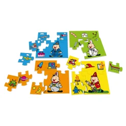 Bumba Puzzel Beroepen, 4in1