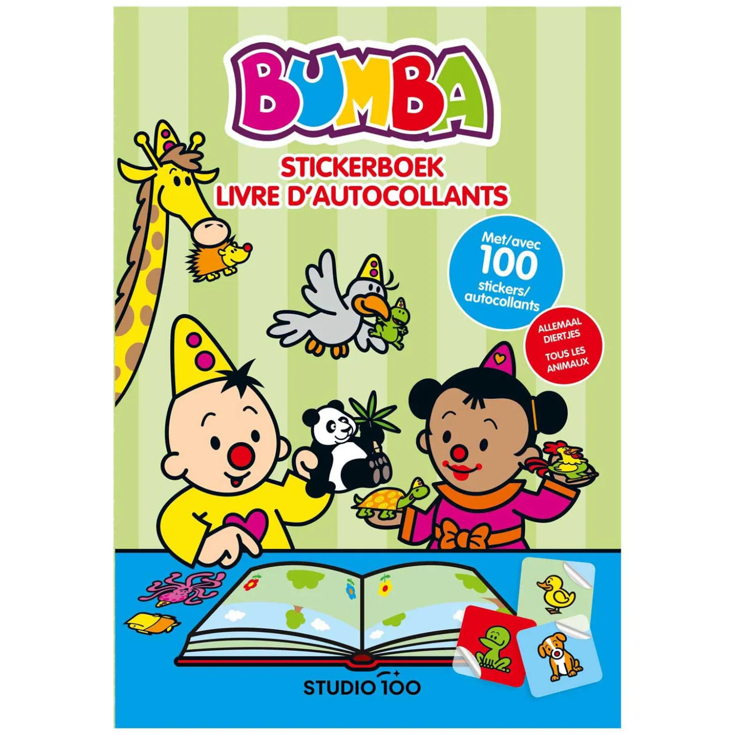 Bumba Stickerboek - Dieren