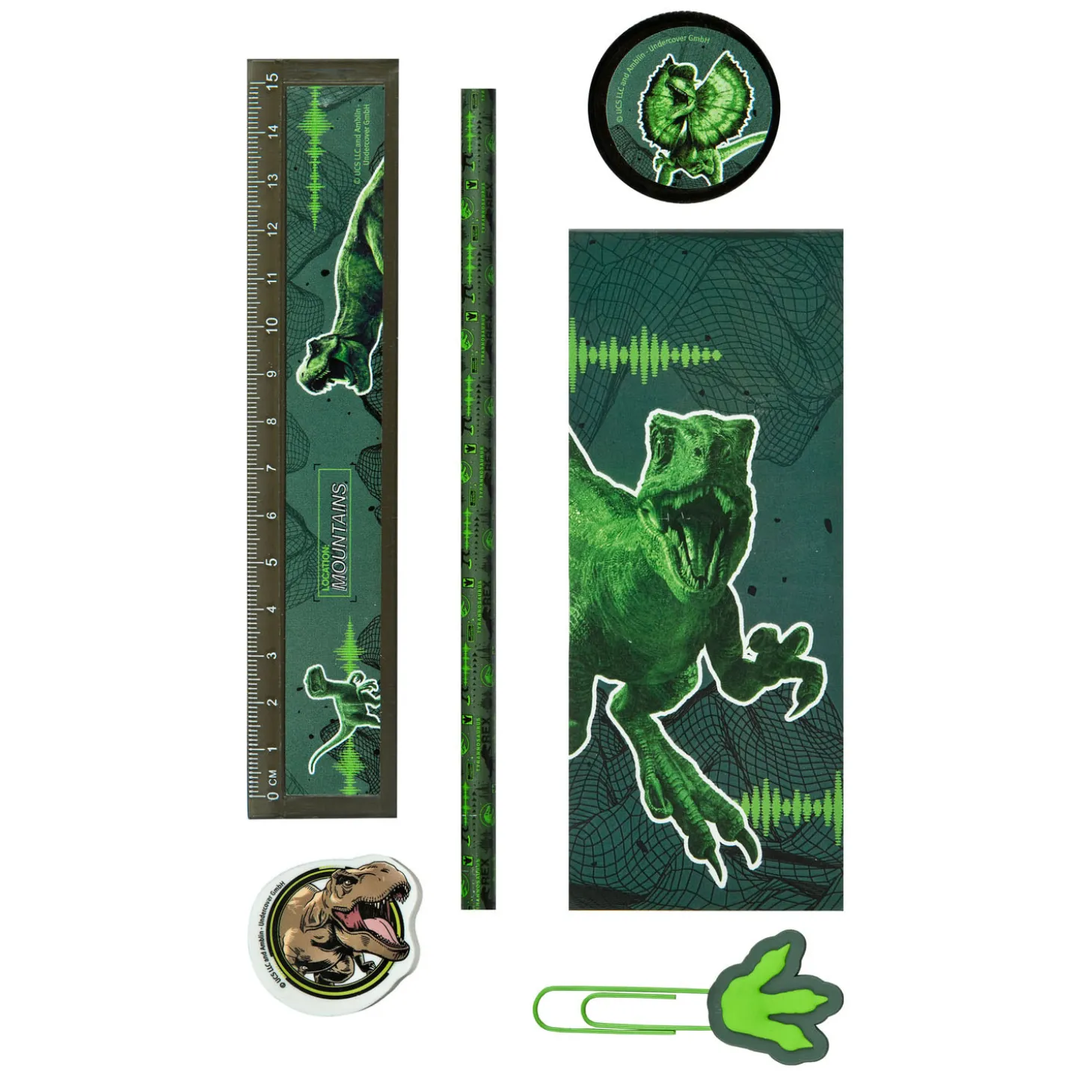 Bureauset Jurassic World, 6dlg.