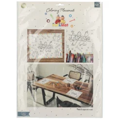 Buurman & Buurman Placemats Kleurplaten, 6st.