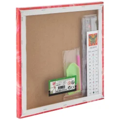 Canvas Diamond Painting Vlinder, 30x30cm