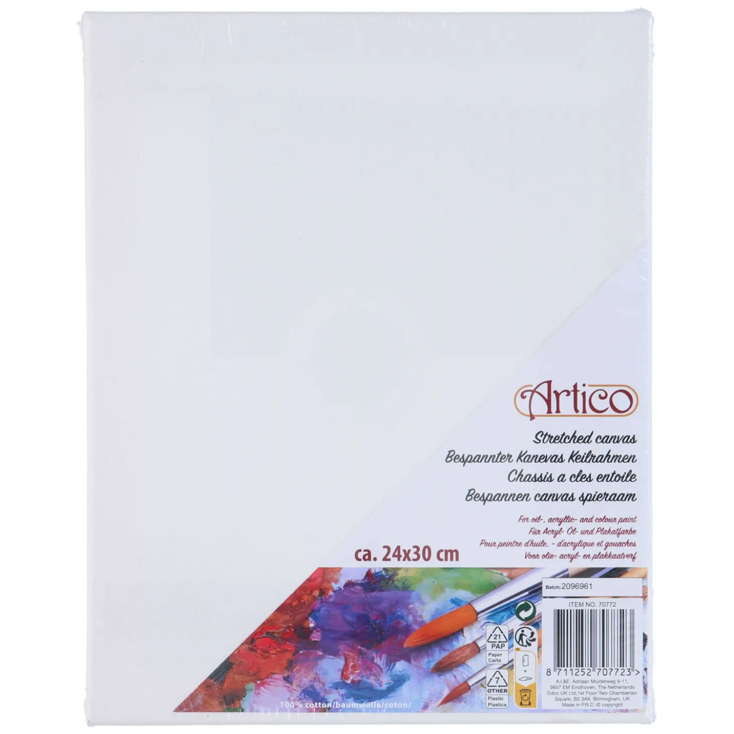 Canvas Doek op Frame 24 x 30 cm