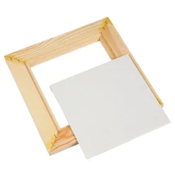 Canvas Paneel met Lijst, 20,8x20,8cm