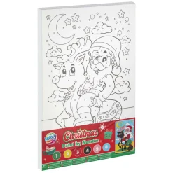 Canvas Schilderen op Nummer Kerstmis