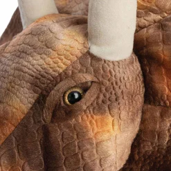 Cape met Klauwen Dinosaurus Triceratops Bruin, 4-6 jaar