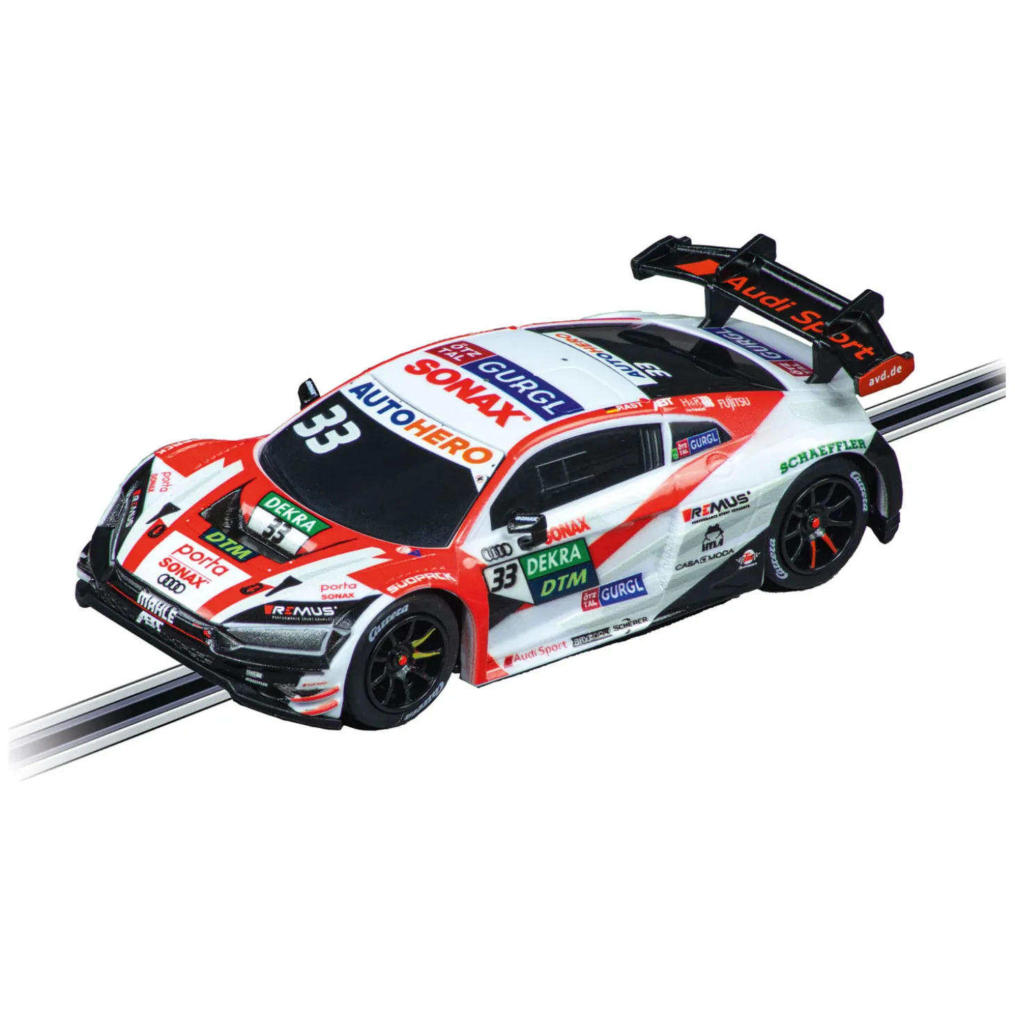 Carrera GO!!! Raceauto - Audi R8 DTM Rene Rast, No. 33