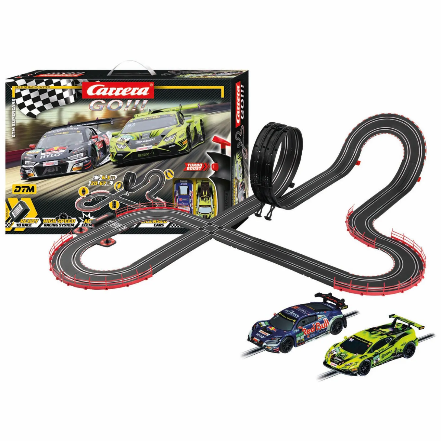 Carrera GO!!! Racebaan - DTM Supercars