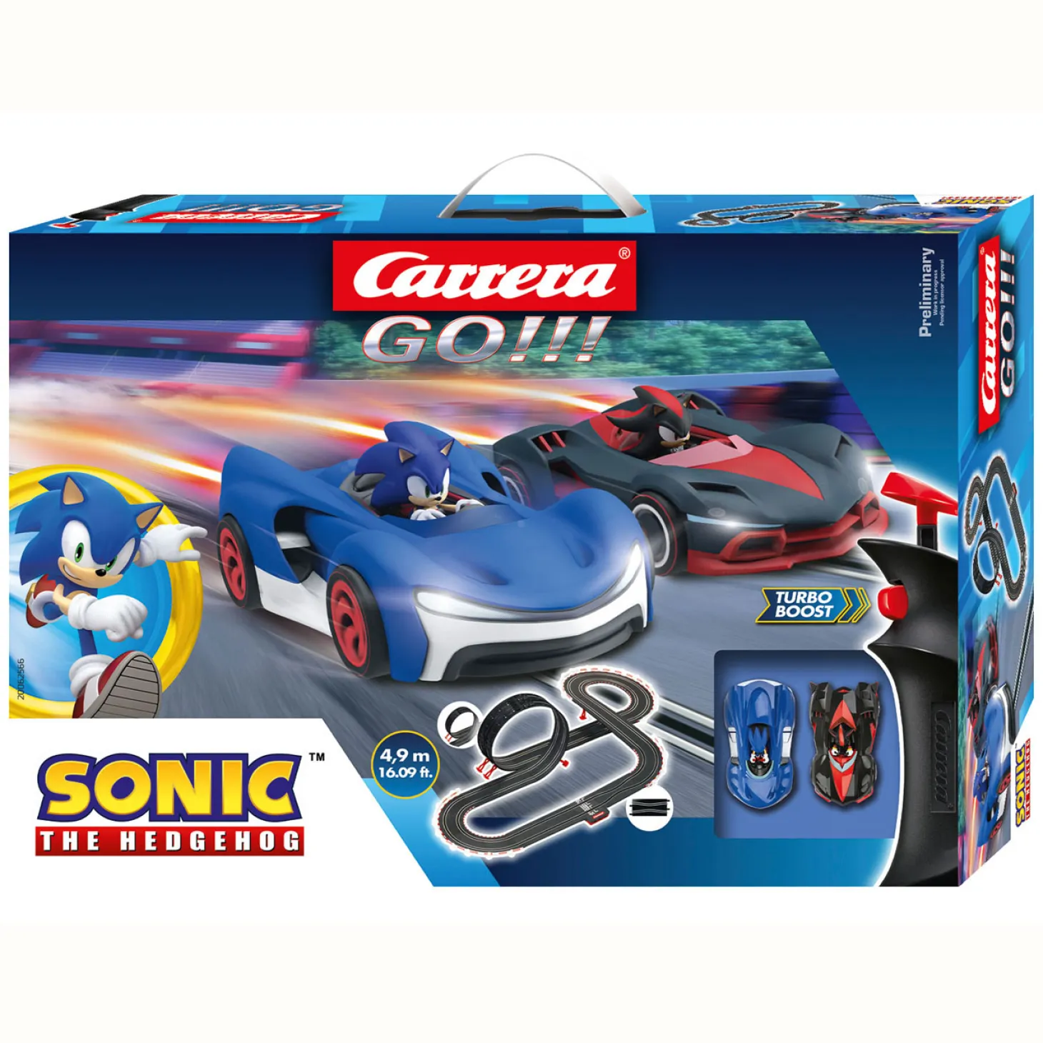 Carrera GO!!! Racebaan - Sonic