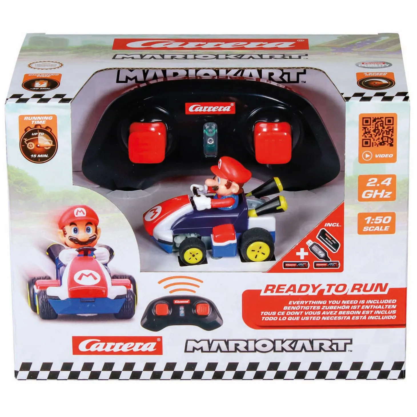 Carrera Mini RC 2,4GHz Mario Kart - 1:50