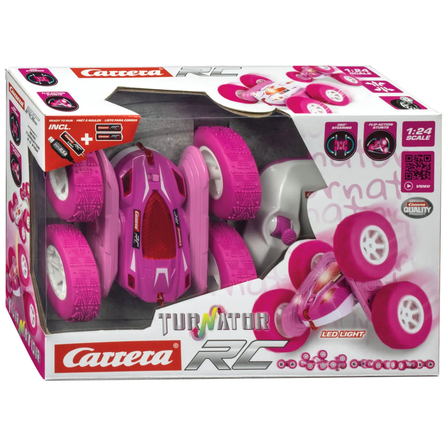 Carrera RC - Mini Turnator 2.0 Roze