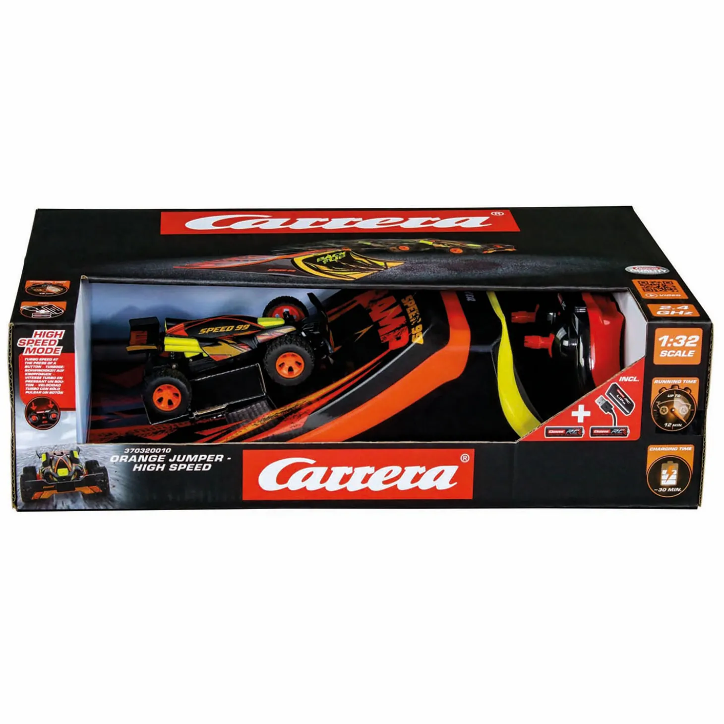 Carrera RC 2,4GHz High Speed Car + Ramp 1:32