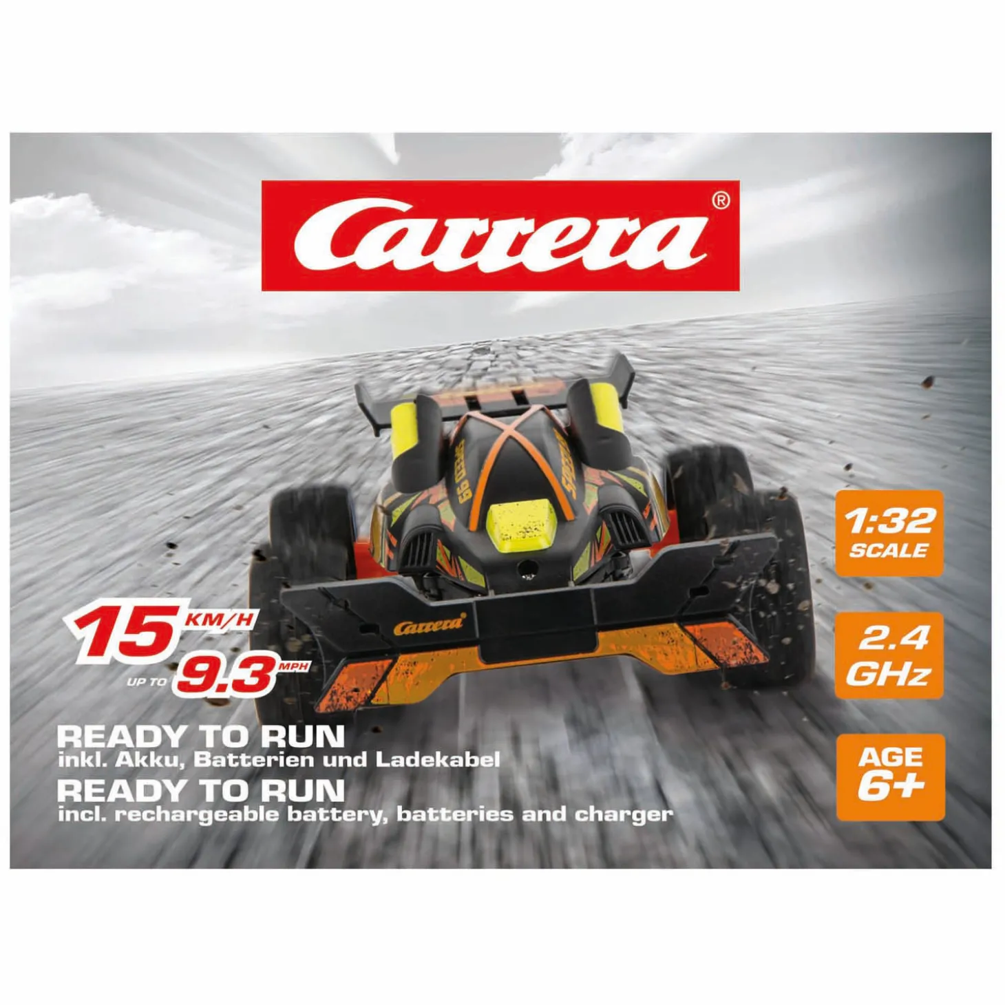 Carrera RC 2,4GHz High Speed Car + Ramp 1:32