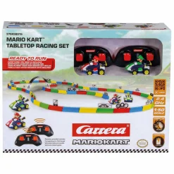 Carrera RC 2,4GHz Mario Kart Tabletop Racing Set - Mario & Luigi 1:43
