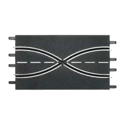 Carrera S-vormig Rijstrookwissel Baanonderdeel 1:24