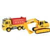 Cars & Trucks Kiepwagen met Graafmachine