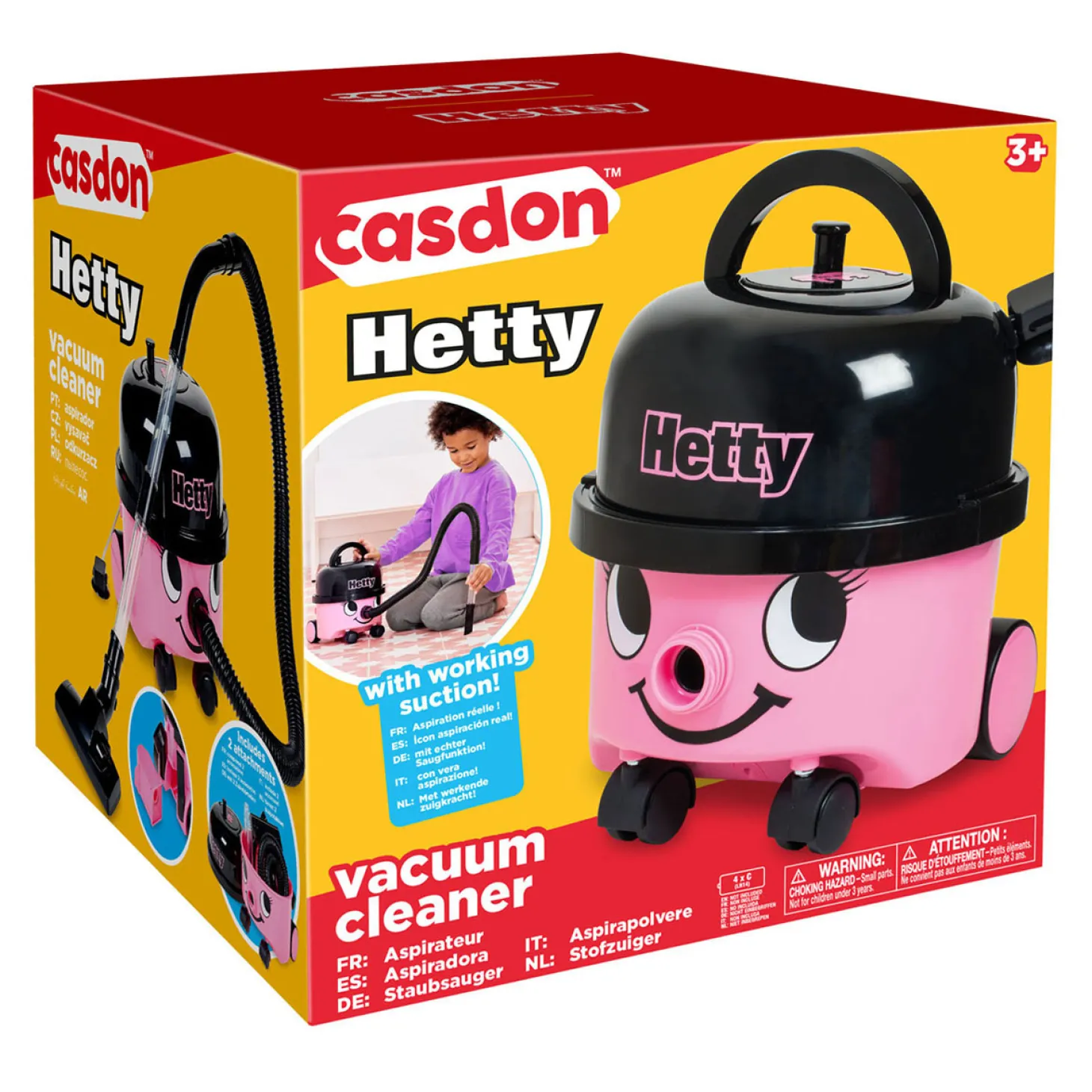 Casdon Hetty Speelgoed Stofzuiger