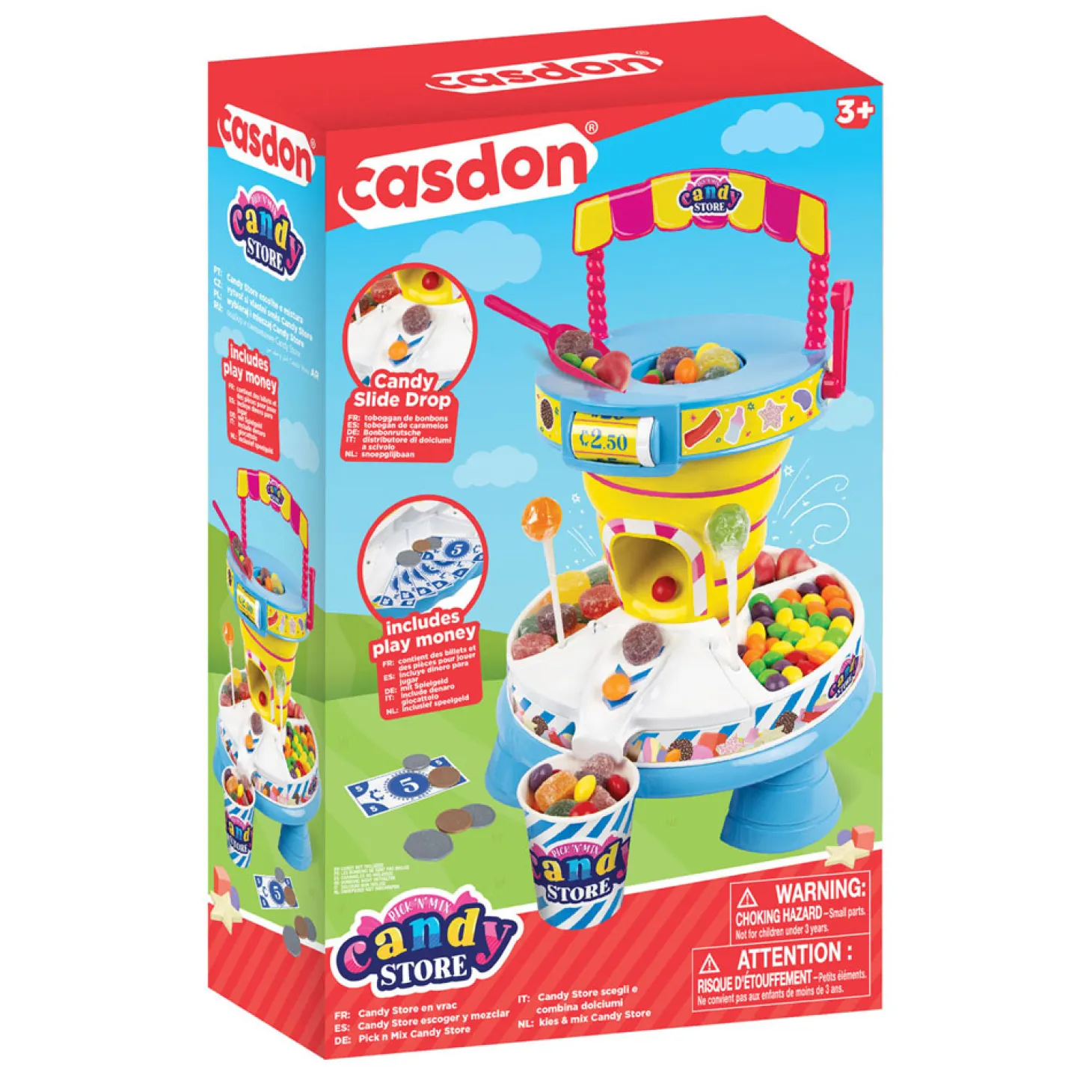 Casdon Pick & Mix Speel Snoepkraam (Zonder Snoep)
