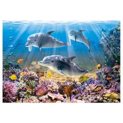 Castorland Legpuzzel Dolphins Underwater, 500st.