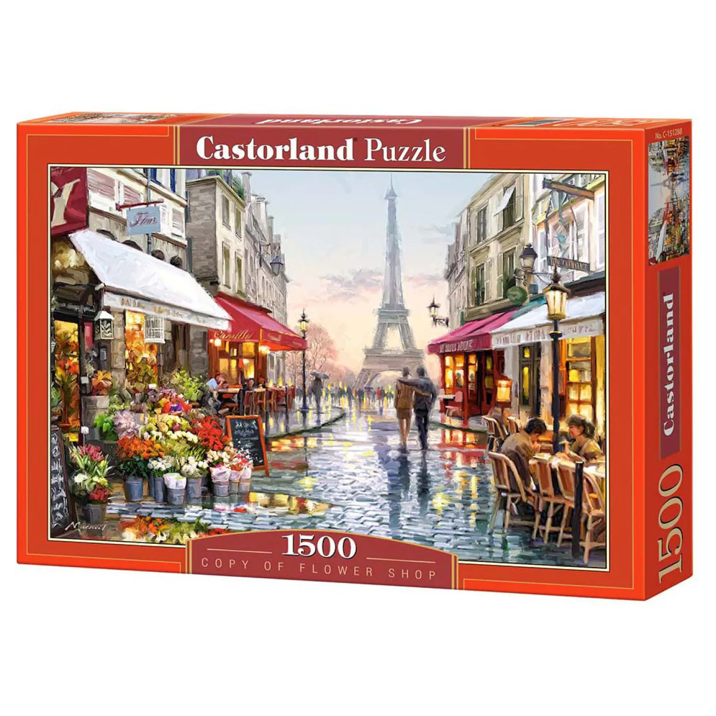 Castorland Legpuzzel Flower Shop, 1500st.