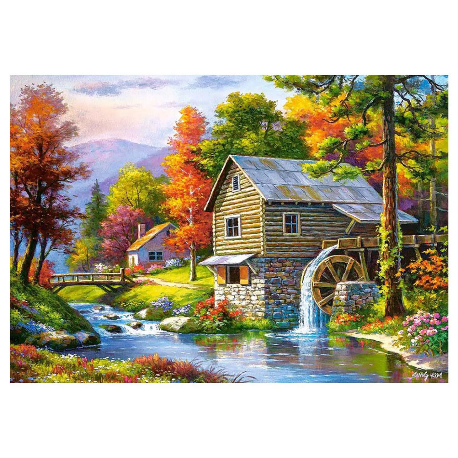 Castorland Legpuzzel Old Sutter's mill, 500st.