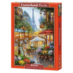Castorland Legpuzzel Spring Flowers Paris, 1000st.
