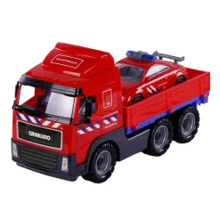 Cavallino Brandweervrachtwagen en Brandweerauto, Schaal 1:16