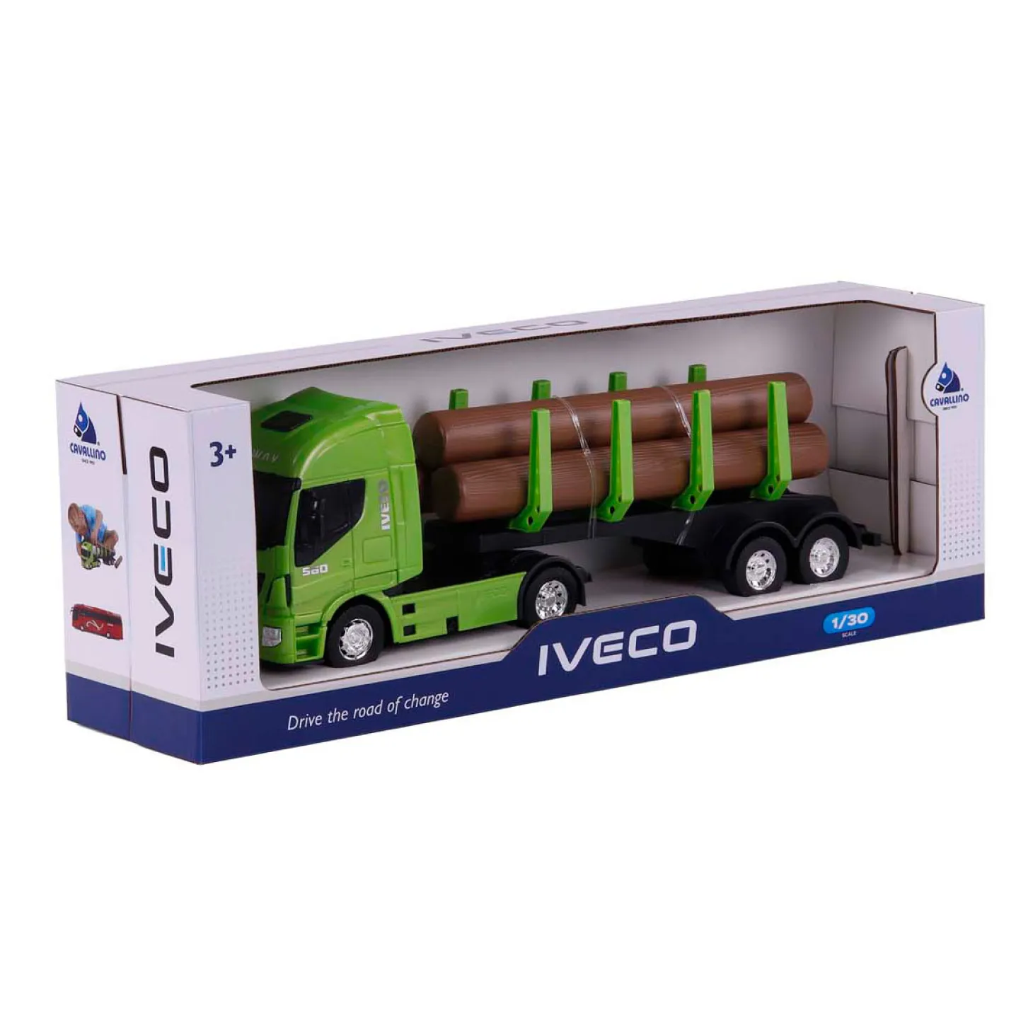 Cavallino Iveco Boomstam Vrachtwagen Schaal 1:30