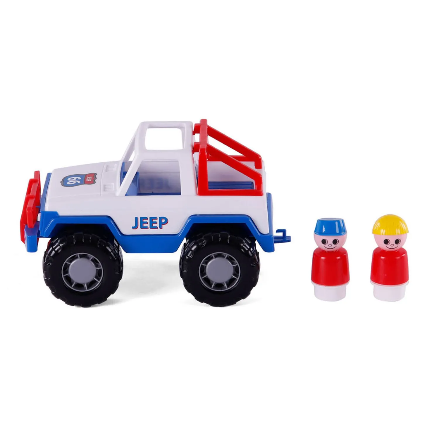 Cavallino Jeep met 2 Speelfiguren