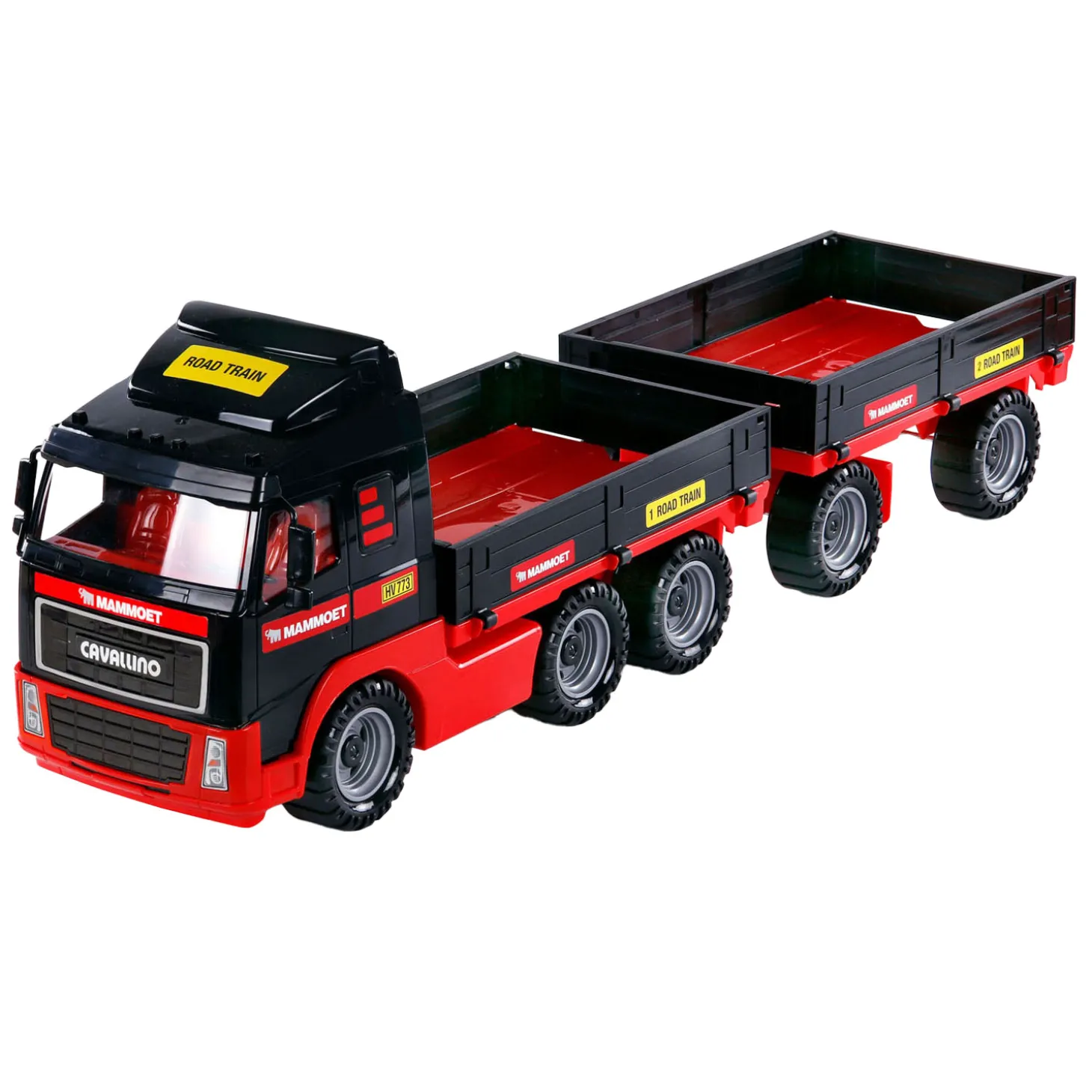 Cavallino Mammoet Vrachtwagen en Aanhangwagen Schaal 1:16