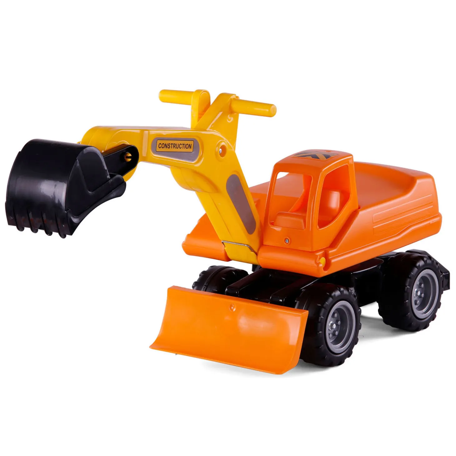 Cavallino Mega Graafmachine Loopauto Oranje, 79cm