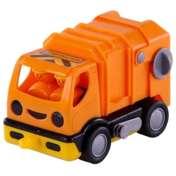 Cavallino Mijn Eerste Vuilniswagen Oranje, 19cm