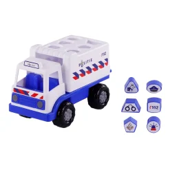 Cavallino Politievrachtwagen Vormenstoof met 6 Blokken, 26cm