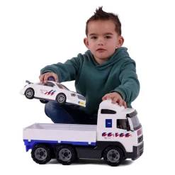 Cavallino Politievrachtwagen en Politieauto, Schaal 1:16