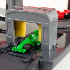 Cavallino Racing Parkeergarage Rood met 4 Verdiepingen en Auto's Speelset