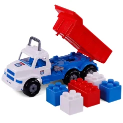 Cavallino Route 66 XL Kiepwagen met Bouwblokken