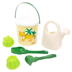 Cavallino Safari XL Emmerset met Zandvormen Leeuw, 8dlg.