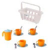Cavallino Servies in Mand Oranje, 15dlg.
