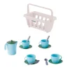 Cavallino Servies in Mand Blauw, 15dlg.
