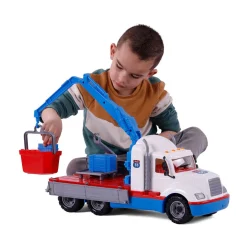 Cavallino Torpedo Kraan Vrachtwagen, Schaal 1:16