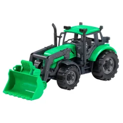 Cavallino Tractor met Shovel Groen, Schaal 1:32