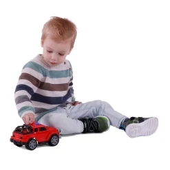 Cavallino Trendy Jeep Rood, 22cm