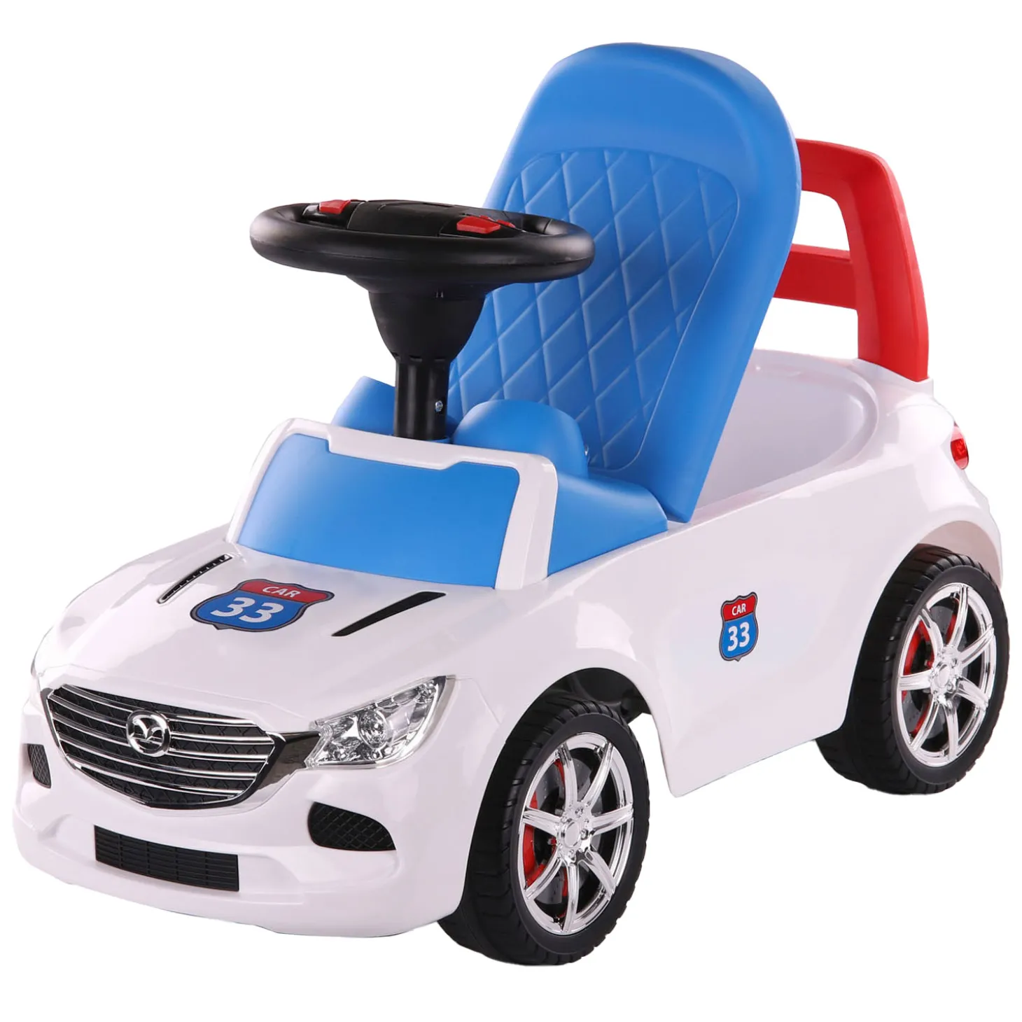 Cavallino Trendy Loopauto Wit