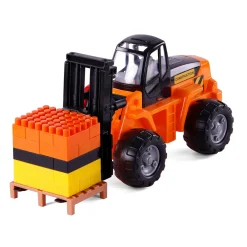 Cavallino Vrachtwagen met Trailer en Vorkheftruck, Schaal 1:16