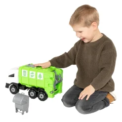 Cavallino XL Vuilniswagen Groen, 42cm