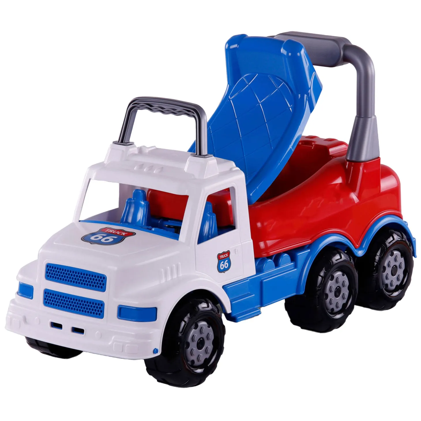 Cavallino XXL Torpedo Vrachtwagen Loopauto, 69cm