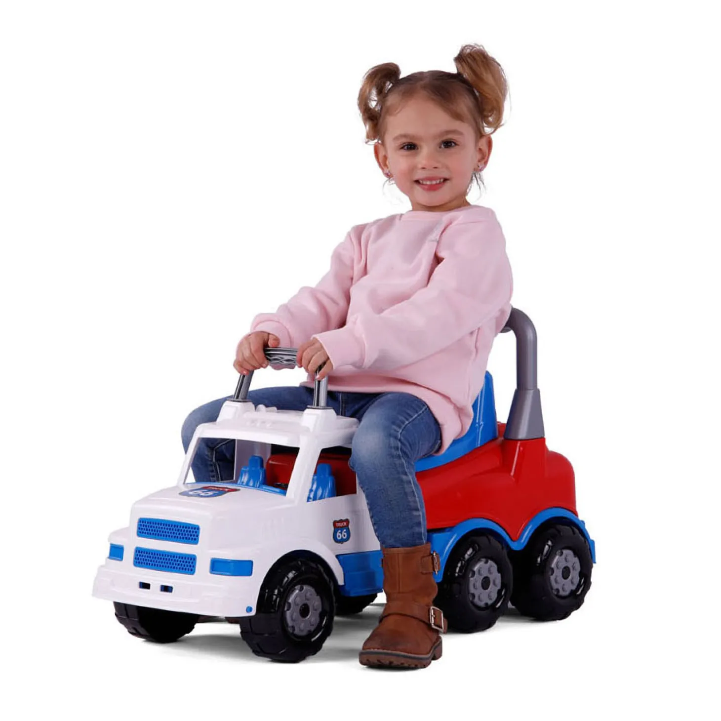 Cavallino XXL Torpedo Vrachtwagen Loopauto, 69cm