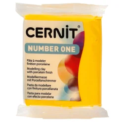 Cernit Boetseerklei Geel, 56 gram
