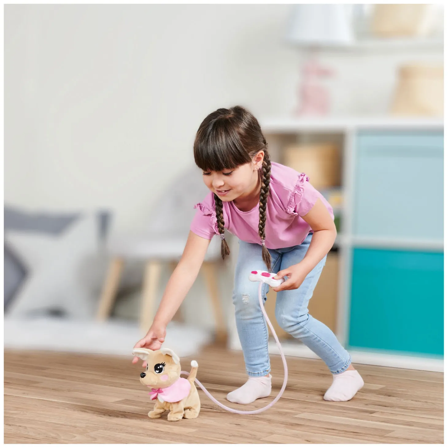 Chi Chi Love Loomy Hond Lopen met Afstandsbediening