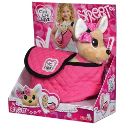 Chi Chi Love Street Knuffelhond in Draagtas