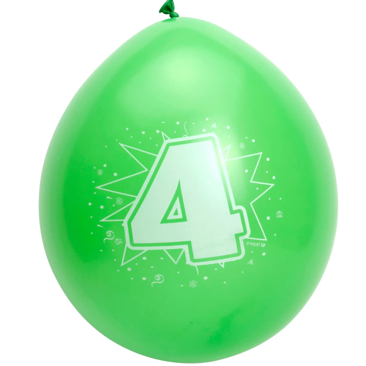 Cijfer Ballonnen 4 jaar, 8st.